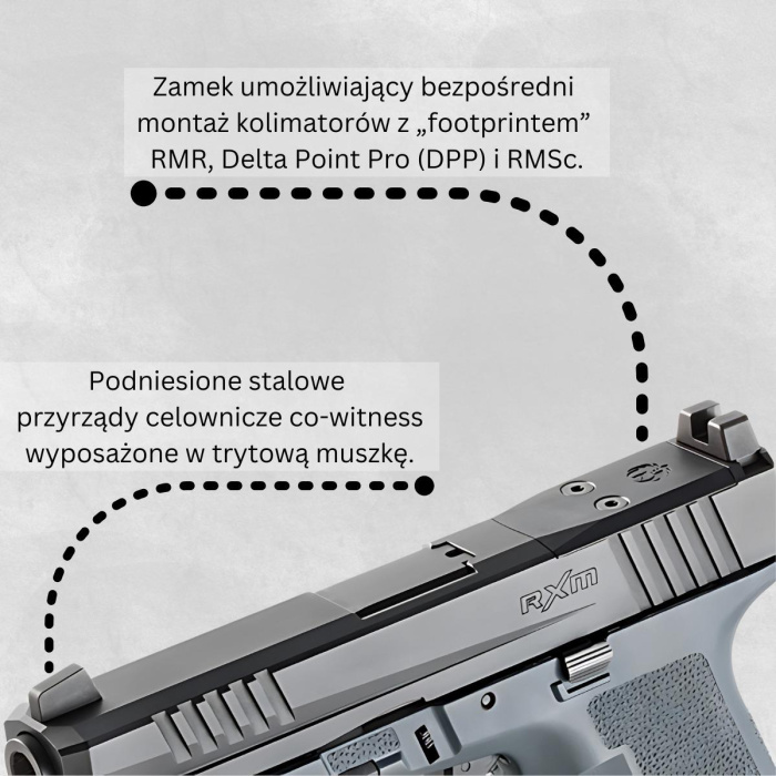 Pistolet Ruger RXM 4